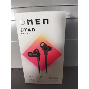 HP Omen - Dryad - Casti In-Ear cu Fir, jack 3.5mm, Microfon si Comenzi pe Fir - Black - EAN 1