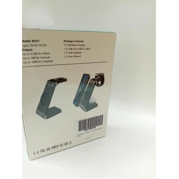 3 IN 1 MAGNETIC WIRELESS CHARGER MODEL W327