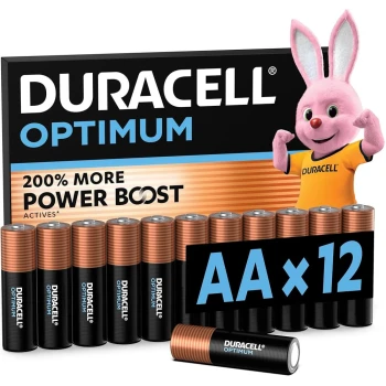 Duracell - Pachet 12 baterii AA