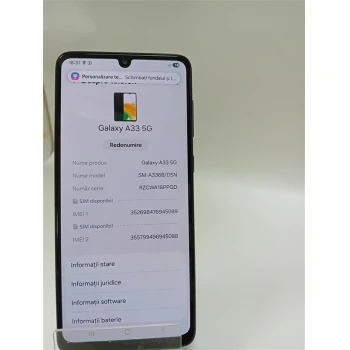 Samsung - Galaxy A33 5G 6/128GB Black