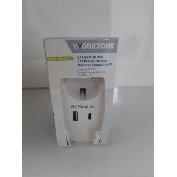 Incarcator Workzone USB 2X USB (TYPE A+C)