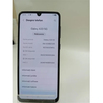 Samsung - Galaxy A33 5G 6/128GB Black