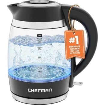 Fierbător electric Chefman, 1,8 l, 1500 W