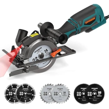Dovaman - MCS01A Fierastrau Circular, 600W, 4600RPM Black