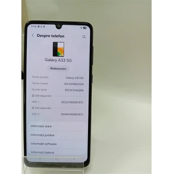 Samsung - Galaxy A33 5G 6/128GB Black