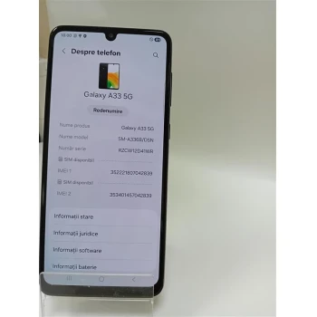Samsung - Galaxy A33 5G 6/128GB Black