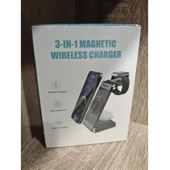 Wireless Charger 3 IN 1 MAGNETIC WIRELESS CHARGER MODEL W327
