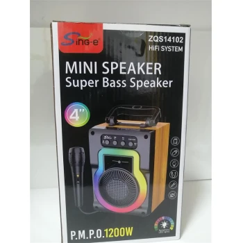 Boxa Portabila Sing-E ZQS14102 Hi-Fi System