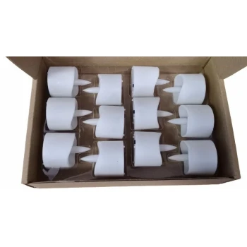 Lumini led in forma de lumanare, 12 buc