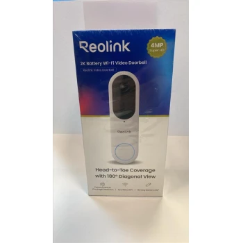 REOLINK VIDEO DOORBELL 2K WI-FI  White