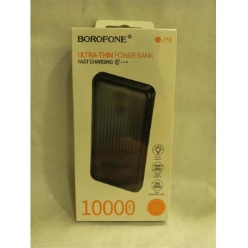 Borofone - Power Bank Clever Series (BJ78) - 2x USB, USB-C, Micro-USB, LED Indicator, Fast Charge, 10000mAh