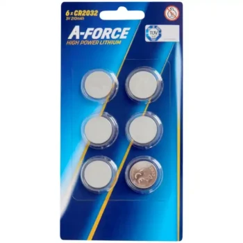 A-Force - Pachet 6 baterii CR2032