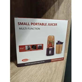 Mini Blender Electric portabil, incarcare USB - 2 vase de 400ml