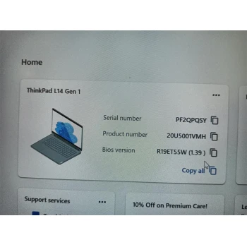 Laptop Lenovo - ThinkPad L14