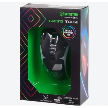 Mouse de gaming cu fir RGB Battletron