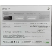 NUFLAZ For Ipad Keyboard case Model X7