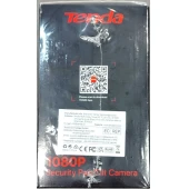 Tenda Security PAN/TILT Camera Model CP3