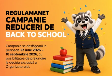 Regulamentul oficial al campaniei promoționale „Back to School”